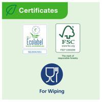 290163 Tork Easy Handling™ Folded, Interleaved White Paper Towel, 115 x 248mm, 2-Ply, 250 Sheets