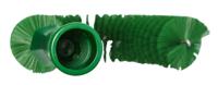 53722 Vikan Medium Bristle Green Scrubbing Brush, Polyester bristle material
