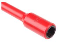 05005325001 Wera Hexagon Nut Driver, 10 mm Tip, VDE/1000V, 125 mm Blade, 237 mm Overall