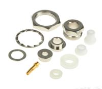 j01011a2223 Telegartner, Jack Panel Mount TNC Connector, 50Ω, Straight Body