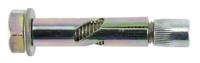 177-7036 RS PRO Bright Zinc Plated Sleeve Anchor 10 x 95mm x 95mm, 14mm Fixing Hole