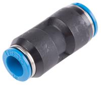 qs-12-10 Festo QS Series Reducer Nipple, Push In 12 mm to Push In 10 mm, Tube-to-Tube Connection Style, 153040