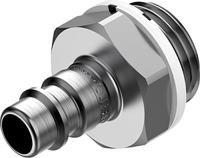 nphs-s6-m-g12 Festo Male Pneumatic Quick Connect Coupling, G 1/2 Male Threaded