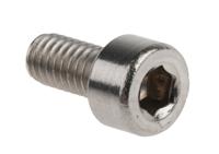 281-029 RS PRO Plain Stainless Steel Hex Socket Cap Screw, DIN 912, M4 x 8mm