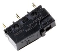 avt3204 Panasonic Pin Plunger Micro Switch, Solder Terminal, 3 A @ 250 V ac, SP-CO