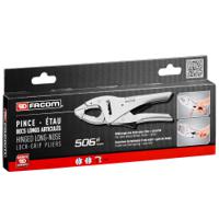 506apb Facom 506APB Locking Pliers, 250 mm Overall, Lock Grip Tip, 17mm Jaw