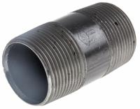257-7934 RS PRO Black Malleable Iron Fitting Barrel Nipple, Male BSPT 1-1/4in to Male BSPT 1-1/4in
