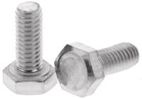 520-009 RS PRO Plain Stainless Steel, Hex Bolt, M4 x 10mm