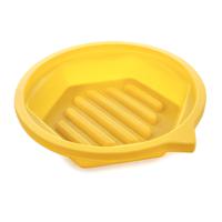 771-6544 RS PRO Polyethylene Single Drum Tray for Industrial Storage, 14L Capacity