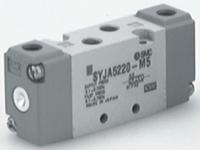 syja5220-m5 SMC 5/2 Pneumatic Solenoid Valve - Pilot/Pilot Metric M5 SYJA5000 Series