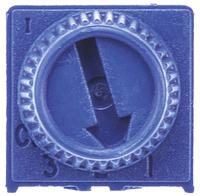 m63m105kb30t607 1MΩ, Through Hole Trimmer Potentiometer 0.5W Top Adjust Vishay, 63M