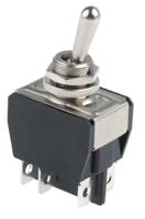 y22cp APEM Toggle Switch, Panel Mount, On-On, DPDT, Tab Terminal