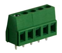 897-0819 RS PRO PCB Terminal Block, 5-Contact, 5mm Pitch, Through Hole Mount, 1-Row, Screw Termination