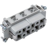 10171000 EPIC Heavy Duty Power Connector Insert, 35A, Female, H-BS Series, 6 Contacts