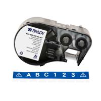 m4c-500-595-bl-wt Brady B-595 on White on Blue Label, 12.70 mm Width