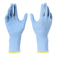 244f-10 Unigloves Nitrex 244F Blue HPPE, Nylon, Spandex, Steel Puncture & Tear Resistant Gloves, Size 10/XL, Uncoated Coating