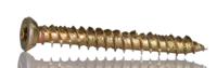 908-6832 RS PRO Carbon Steel Concrete Screws M6 x 60mm, 6mm Fixing Hole