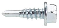 546-5878 RS PRO Bright Zinc Plated Steel Self Drilling Screw M5.5 x 19mm Long