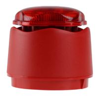 90020r0 Hosiden Besson Banshee Excel Lite Series Red Sounder Beacon, 9 → 30 V dc, IP45, Bayonet Mount, 110dB at 1 Metre