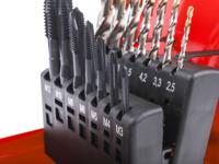 l113202 Dormer Tap & Drill Set HSS-E, HSS-TiN 14-Piece Metric Standard Hand Tap M12 Thread