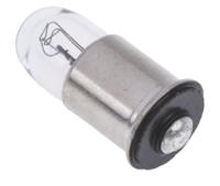 104-676 RS PRO Midget Flange Indicator Light, Clear, 28 V, 40 mA, 20000h