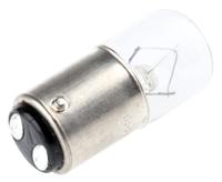 171291-sl7-l24 Eaton Incandescent Clear Bulb, BA15d 24 V