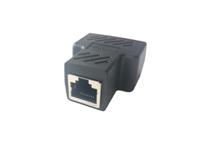 206-7200 RS PRO 2-Port RJ45 Female 2 Way Splitter Adapter, Shielded