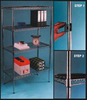 374-1322 RS PRO Steel Wire Shelving Wire Shelf, 915mm