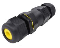 sc-l-pg12-04-yw Amphenol Industrial Circular Connector, 4 Contacts, Cable, Standard Connector, Socket, Female, IP68, SC Series
