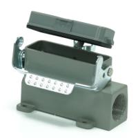 208-4897 RS PRO Heavy Duty Power Connector Housing, M25 Thread, Side Entry