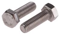 520-071 RS PRO Plain Stainless Steel, Hex Bolt, M5 x 16mm