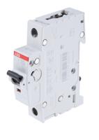 2cds251001r0984-s201c05 ABB System Pro M Compact S200 MCB, 1P, 500mA Curve C, 253V AC, 72V DC, 20 kA Breaking Capacity