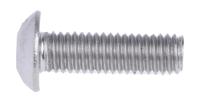 232-8243 RS PRO Stainless Steel Hex Socket Button Screw, ISO 7380, M5 x 16mm