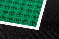776-0939 RS PRO Black/Green Vinyl Safety Labels, Symbol-Text 12.5 mm x 12.5mm