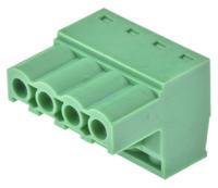 691352710004 Wurth Elektronik, 5mm Pitch, 3527, 4 Way, , Pluggable Terminal Block, Plug, Cable Mount, Screw Termination,