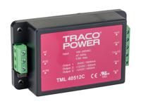 tml-40512c TRACOPOWER Switching Power Supply, TML 40512C, 5 V dc, ±12 V dc, 5 A, 600mA, 40W, Triple Output, 100 → 375 V dc,