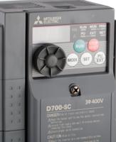 fr-d740-022sc-ec Mitsubishi Inverter Drive, 0.75 kW, 3 Phase, 400 V ac, 2.2 A, FR-D740 Series