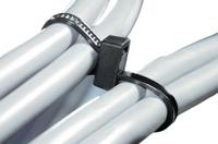 117-05060-t50rdh-pa66w-bk HellermannTyton Cable Tie, Inside Serrated, 210mm x 4.7 mm, Black Polyamide 6.6 (PA66), Pk-100