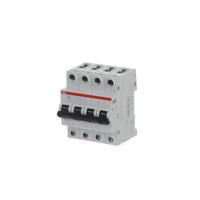 2cds254001r0824-s204-c100-6ka ABB System Pro M Compact S200 MCB, 4P, 100A Curve C, 440V AC, 6 kA Breaking Capacity