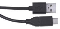 186-3055 RS PRO USB 2.0, Male USB A to Male USB C, 2m