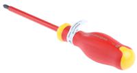 atp2x125ve Facom Phillips Insulated Screwdriver, PH2 Tip, 125 mm Blade, VDE/1000V, 245 mm Overall