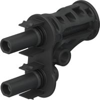 320196 Staubli MC4-Evo 2 Series, Female, Panel Mount Solar Connector, Rated At 60A, 1.5 kV PV-AZB4