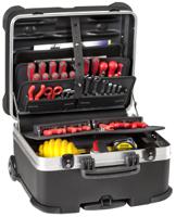 rock-turtle-pss GT Line Plastic Tool Case 2 Wheels, 470 x 320 x 390mm