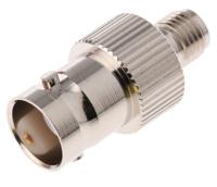 j01008a0019 Telegartner Straight RF Adapter BNC Socket to SMA Socket
