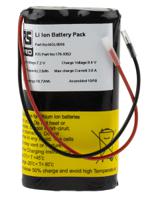 176-9352 RS PRO 7.2V Lithium-Ion Rechargeable Battery Pack, 2.6Ah - Pack of 1