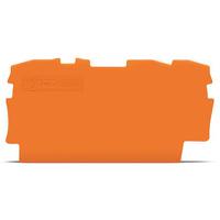 2000-1392 WAGO TOPJOB S Series End and Intermediate Plate for Use with DIN Rail Terminal Block