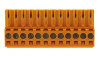 1597460000 Weidmuller, 3.5mm Pitch, BL, 12 Way, Pluggable Terminal Block, Plug, Cable Mount, Screw Down Termination,