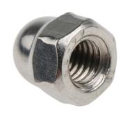 248-4494 RS PRO Stainless Steel Dome Nut, DIN 1587, M6