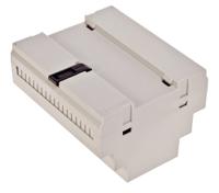 186-2297 RS PRO DIN Rail Enclosure Enclosure Type, 105.0 x 90.0 x 65.3mm, ABS DIN Rail Enclosure
