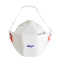 3951931 DRAEGER X-plore 1930 Series Disposable Respirator, FFP3, Non-Valved, Fold Flat